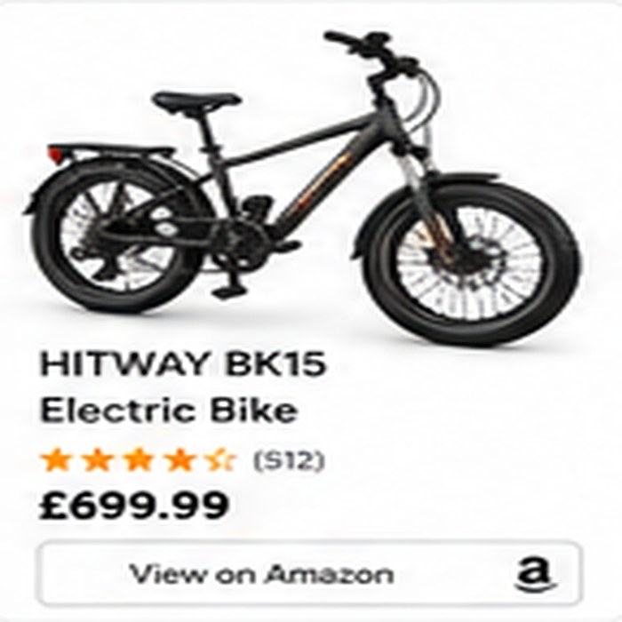 HITWAY Fat-Tyre E-Bike
